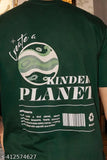 Black oversized women's t-shirt, trendy
