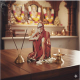 Multicolor wooden table top devotional player with audio play feature for Sri Sankaracharya Maha Periyava, plays songs "jeya jeya sankara hara hara sankara" and "siva siva sankara". Battery operated (2x AA batteries included)