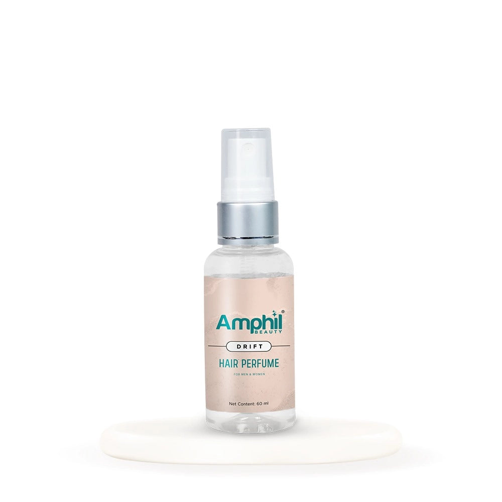 Transparent water-based unisex hair perfume, alcohol-free & paraben-free, coriander, bergamot, juniper berries blend for everyday or special occasions