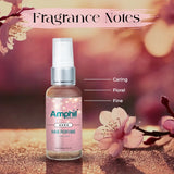 Transparent, alcohol-free water-based unisex hair perfume. Refreshing blend of bergamot, lemon, and coconut for everyday & event use. Travel-friendly packaging