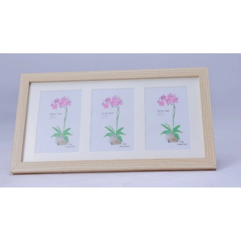 Multicolor acrylic cactus image frame for floral prints, art cards, or photos. Fresh, calming botanical artwork adds a natural touch to decor