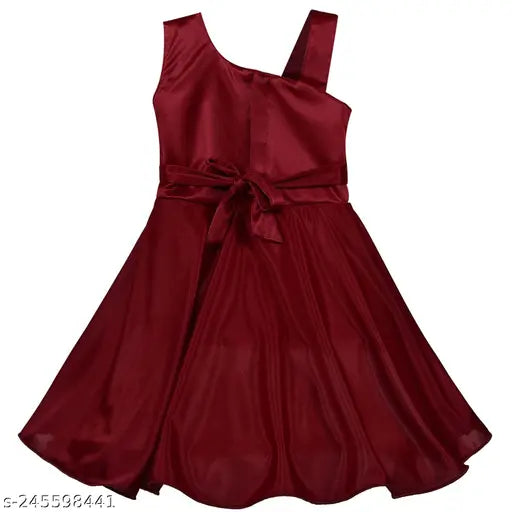 Silver kraft baby girls dress, knee length
