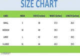 Cotton short sleeve men's t-shirt with printed design, size M (38in chest, 28in length) from India