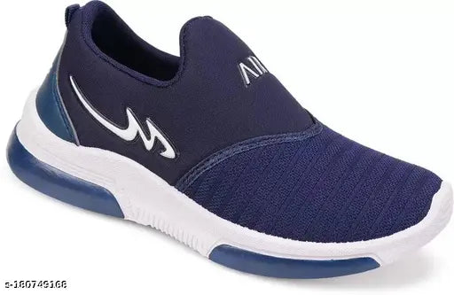 Black and white Adidas slip-on shoes with light blue accents, lightweight and comfortable for all day wear