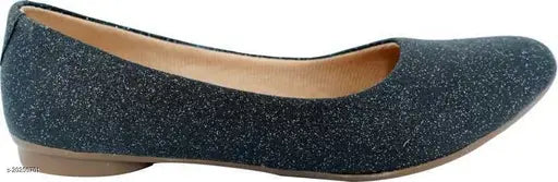 Synthetic slip-on ballerinas for women (IND-6), fashionable solid-colored footwear from India