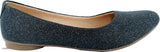 Synthetic slip-on ballerinas for women (IND-6), fashionable solid-colored footwear from India