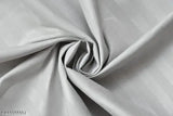 Breathable, wrinkle-free, and super soft touch microfiber double bedsheet by Parinika Fabs - striped gray with 2 pillow covers, ideal for summer
