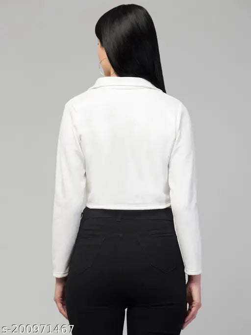 Suede double-breasted casual blazer for women, solid leather and high-quality craftsmanship