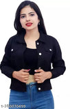Denim net waistcoat for women - Classy modern jacket from India, size S (34in bust, 18in length), L (38in bust, 19in length), XL (40in bust, 19in length), M (36in bust, 18in length)