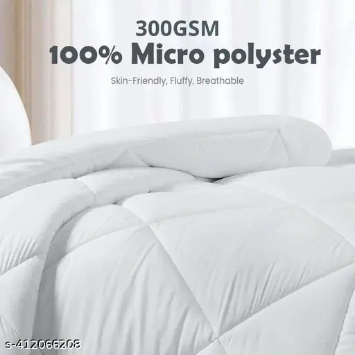 Diamond white bedspread