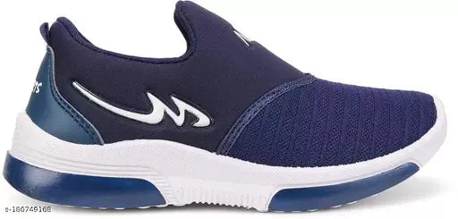 Casual slip-on shoes, light blue and navy blue, all day wear, boys' and girls' shoes, walking and running, comfortable design