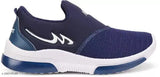 Casual slip-on shoes, light blue and navy blue, all day wear, boys' and girls' shoes, walking and running, comfortable design