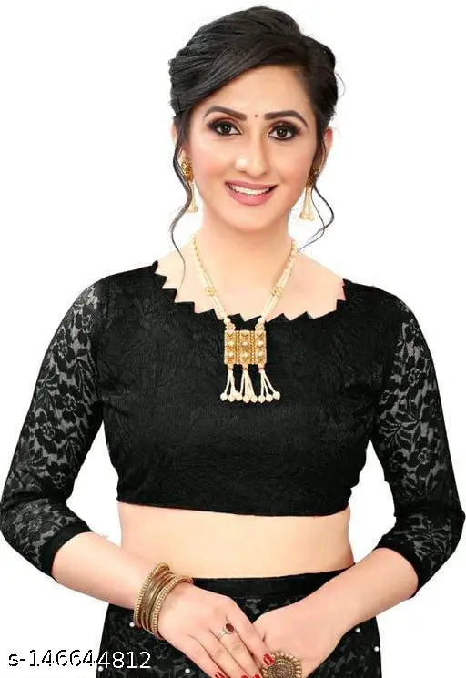 Embellished net Jivika Saree, lightweight and comfortable for casual wear, perfect for festivals