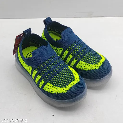 Textile slip-on casual shoes for kids in various sizes, featuring a woven design and PVC sole for durability and comfort, ideal for modern children's fashion