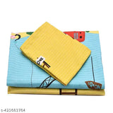 Soft cotton Mickey Mouse printed flat sheets for kids, promoting sweet dreams & cheerful mornings. Ideal for summer & comes with 2 pillow covers. Made in India