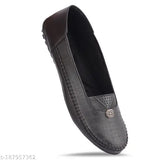 Synthetic leather printed Acefit Women's Fashionable Bellies, closed back with Indian sizes IND-5, IND-6, IND-7, IND-8 originating from India