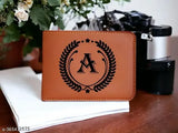 Black and canvas men's wallet with 5 compartments, perfect gift for men in India