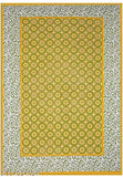 Double Jaipuri Print Cotton Bedsheet with 2 Pillow Covers, ideal for summer. 100% pure cotton, 120 thread count