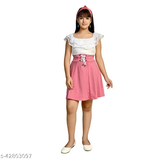 Girls' party dresses collection, 4 dress styles, pastel colors