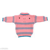 Agile funky baby sweater set, wool striped with long sleeves, size 0-3 months, made in India