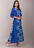 Stylish women's printed cotton kameez