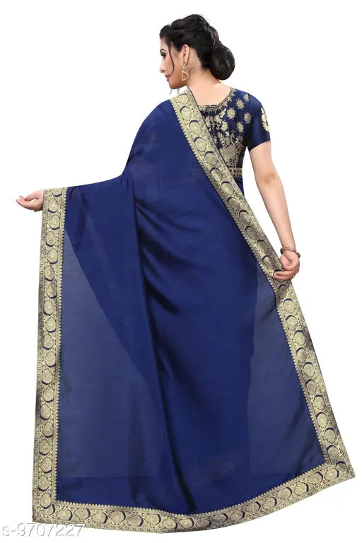 Vichitra silk saree and Banarasi blouse set, intricately embroidered Indian bridal wear