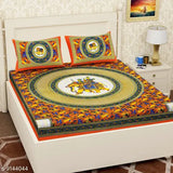Blue green city cotton pillow covers set, pack of 1 with 2 pieces for queen size beds, originating from India