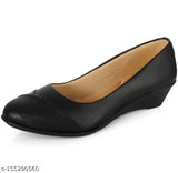 Synthetic leather women's flat bellies/ballerina Loafer, trendy, comfortable, slip-on style in various sizes (IND-3 to IND-9), origin India