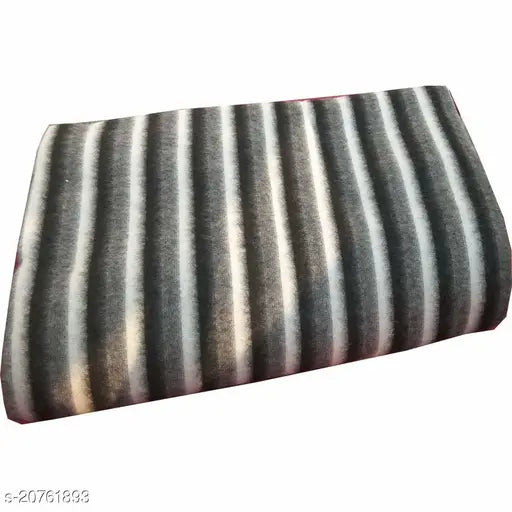 Polyester Comfytouch single solid blanket pack of 2 - Soft and cozy free size blankets