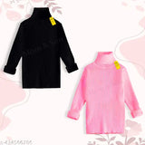 Woolen APARAJ baby casual winter full sleeve high neck, self-design net pattern. Baby boys and girls clothing on display." (124 characters)