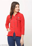 Solid net long sleeve jacket (S/M/L), Indian-made meetnex outerwear