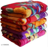 Trendy polyester fleece single bed blanket, vibrant print, suitable for cozy bedroom decor