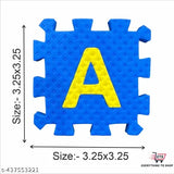 Non-Toxic EVA foam alphabet & number floor mat set for kids (age 2+), vibrant design, 36 pieces, size 325x325, made in India