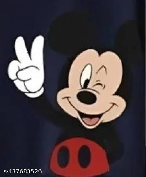 Cotton Mickey Mouse sweatshirt hoodie pack of 3 in vibrant colors, suitable for boys and girls