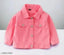 Coral twill denim jacket, dyed/washed for kids aged 3-9 years, India origin