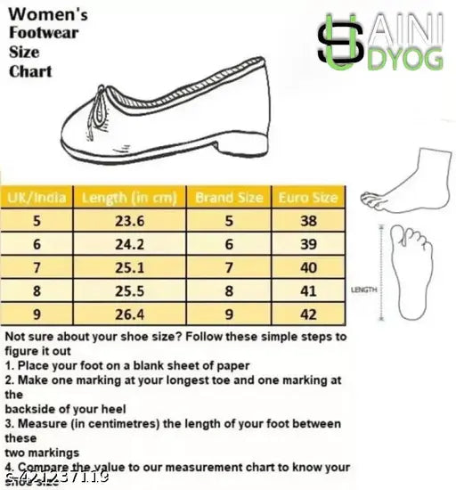 Synthetic striped slip-on sneakers/ballerinas for women & girls, SAINI UDYOG latest collection, India