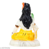 Handmade Marble Dust Shiv Ji Murti - Decorative Showpiece for Home & Office, 98CM (10.5cm L x 10.5cm W x 10.5cm H) - Lord Mahadev Idol for Gift and Devotees