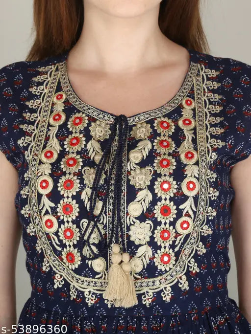 Trending cotton dupatta set, detailed embroidery