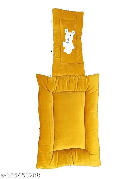 Velvet embroidered net baby sleeping bag set with carry bag, perfect for gifting (0-9 months) from India