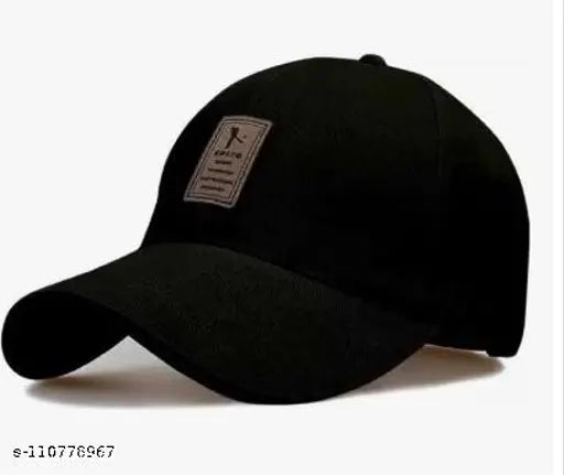 Black maroon cotton traditional cap, casual and festive beach wear accessory from India