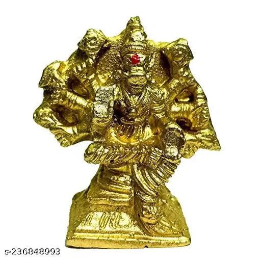 Lightweight synthetic resin Varahi Amman idol, symbolizing purity and prosperity in Indian home decor