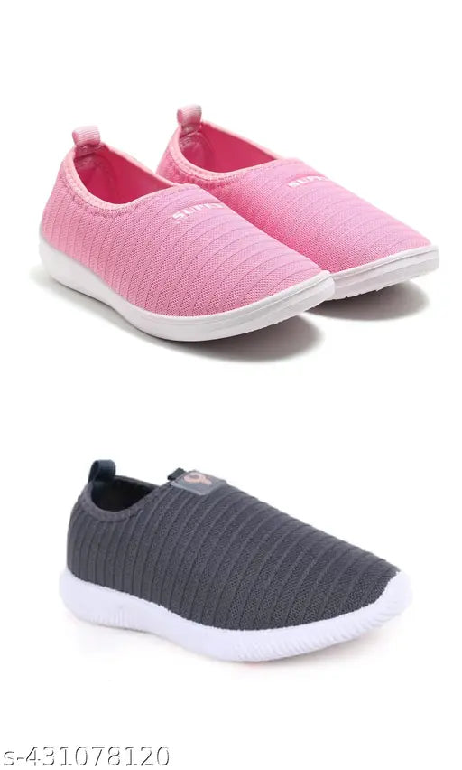 Striped mesh ballerinas for women, high quality comfortable party sandals with closed back - Indian origin