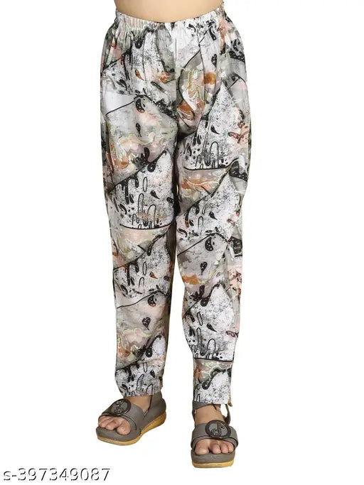 Multi-color muslin Kurta, pant & dupatta set - breathable, vibrant ethnic wear for kids, India origin