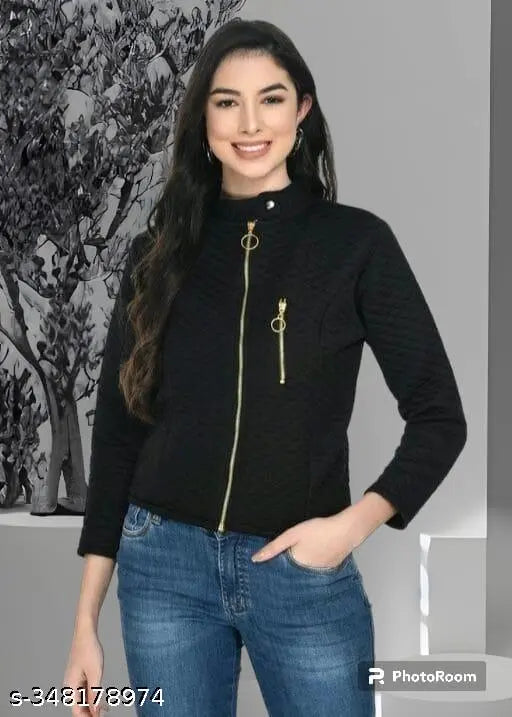 Black SAS Fashion blouse, Indian-made, size S with bust size 32" and length size 34