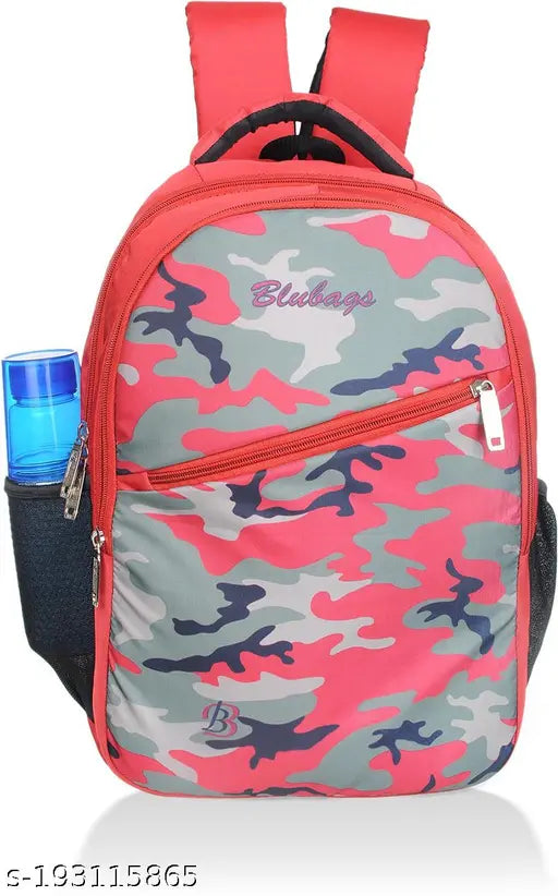 Multicolor digital print polyester backpack, perfect for casual school or college use with one compartment and free size, made in India