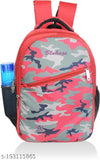 Multicolor digital print polyester backpack, perfect for casual school or college use with one compartment and free size, made in India