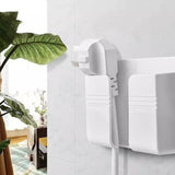Wall Mounted Mobile Holder With Adhesive Strips& Charging Holder - GillKart