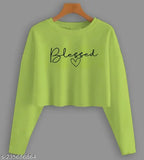 Stylish cotton blend printed net crop top combo in M, L, XL - perfect for casual outfits with jeans and sneakers