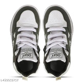 Black and white casual shoes for boys