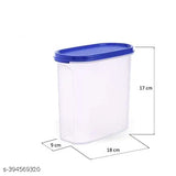 Brand G H SHOP unbreakable airtight plastic space saver jar container set, modular storage jars, 12 containers with 1500ml capacity each